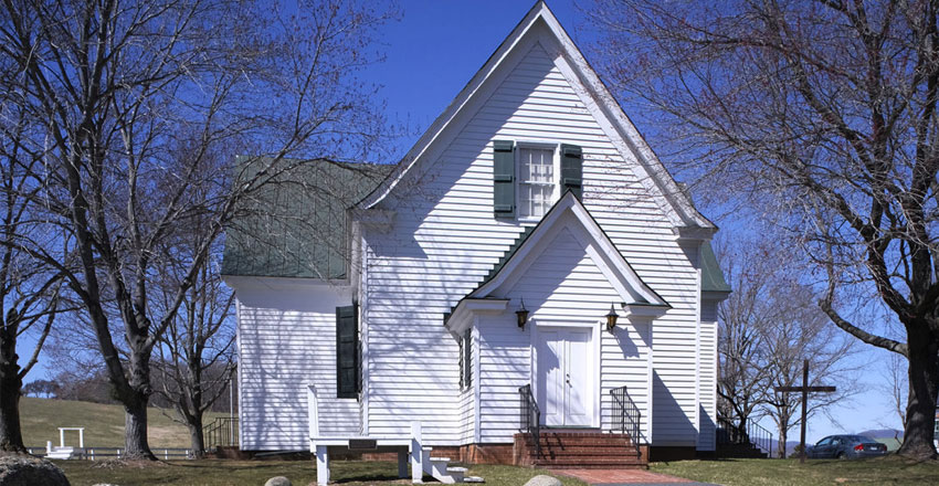 Hebron Lutheran Church in Madison, Virginia